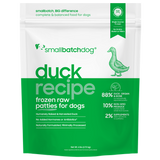 Smallbatch Dog Duckbatch Raw Frozen Food