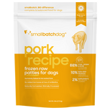 Smallbatch Dog Porkbatch Raw Frozen Food