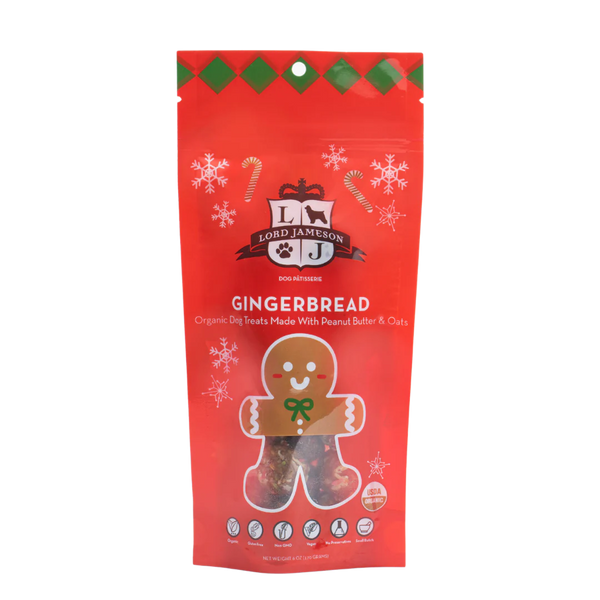 Lord Jameson Gingerbread Dog Treats 6oz