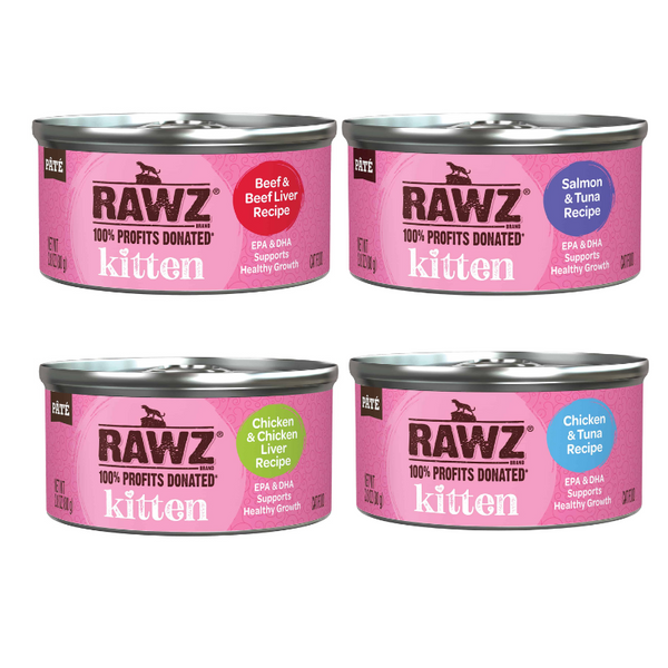 Rawz Kitten Canned Cat Food