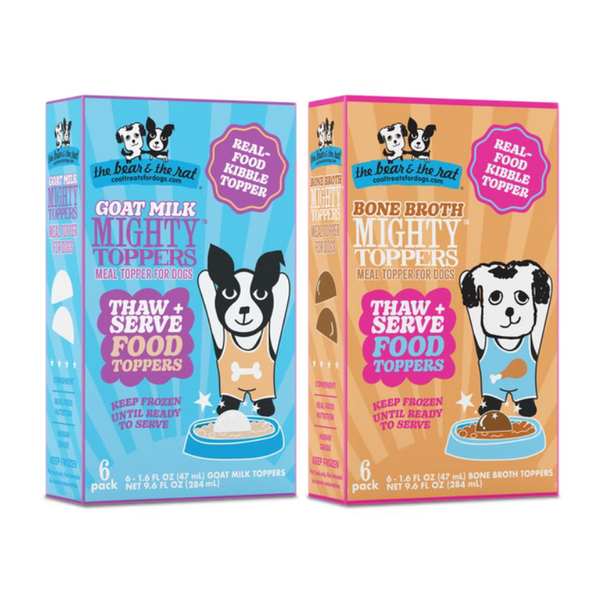 The Bear & The Rat Frozen Mighty Toppers for Dogs