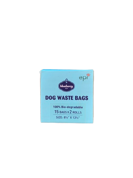 Blueberry Pet Dog Waste Bags 2ct