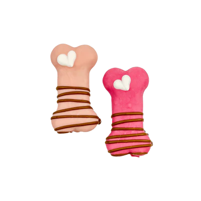 Bosco & Roxy's Valentine's Day Collection Dipped Bone Bakery Dog Treat