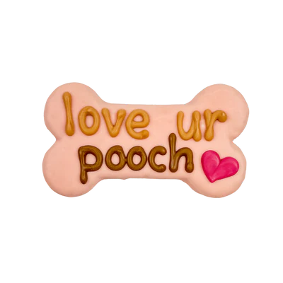 Bosco & Roxy's Valentine's Day Collection Love UR Pooch 6" Bone Bakery Dog Treat