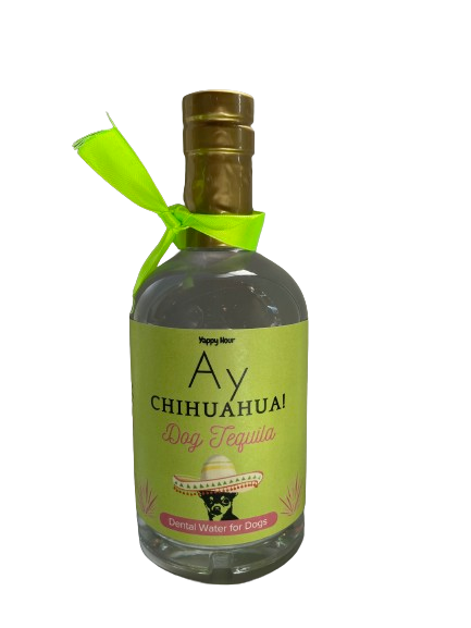 Yappy Hour Ay Chihuahua! Dog Tequila by Waggin Water