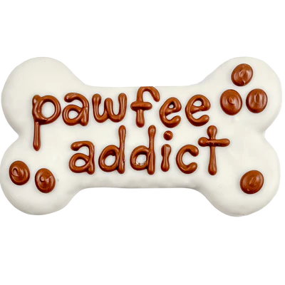 Bosco & Roxy's Cafe Collection Pawfee Addict 6" Bone Bakery Dog Treat