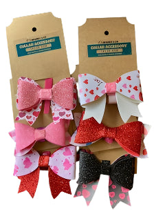 Sparky & Co Handmade Valentine Collection Bow Collar Charm