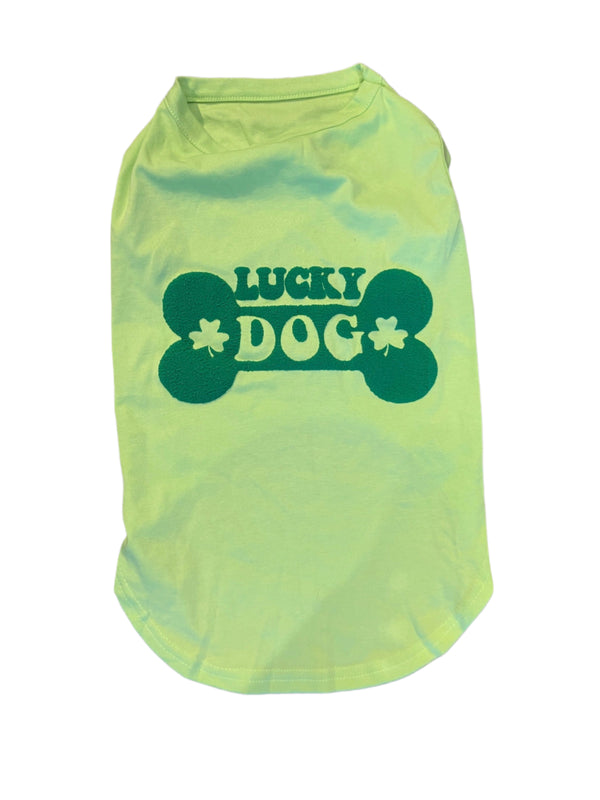 Sparky & Co "Lucky Dog " Green St. Patrick's Day Attire