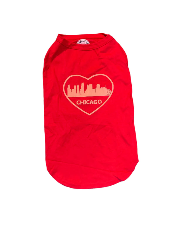 Sparky & Co Chicago Heart TShirt