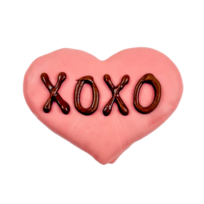 Bosco & Roxy's Valentine's Day Collection XOXO Heart Bakery Dog Treat