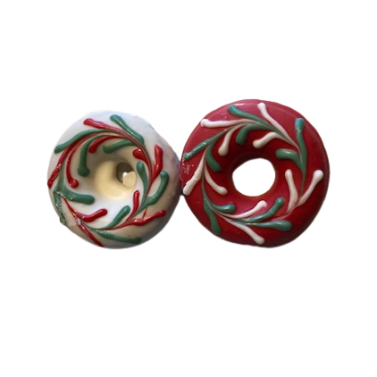 Bosco & Roxy's Christmas Collection 3D Swirled Donut Bakery Treat