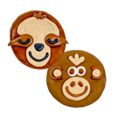 Bosco & Roxy's Sniff-Ari Slothanial & Cheeky Chimp Bakery Dog Treat