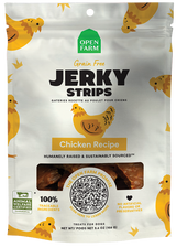 Open Farm Grain-Free Jerky Strips Chicken 5.6oz Dog Treats
