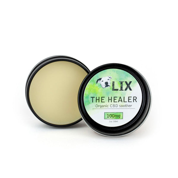 LIX The Healer Organic CBD Soother 100mg Salve