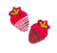 Bosco & Roxy's Valentine's Day Collection Mini Strawberry Bakery Dog Treat