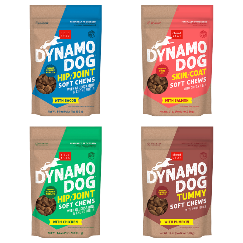 Cloud Star Dynamo Dog Soft Chews 14oz Dog Treats