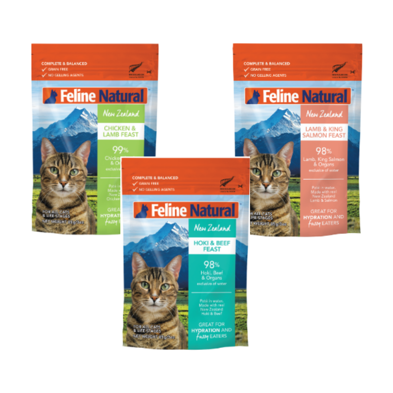 Feline Natural Pouch Wet Cat Food