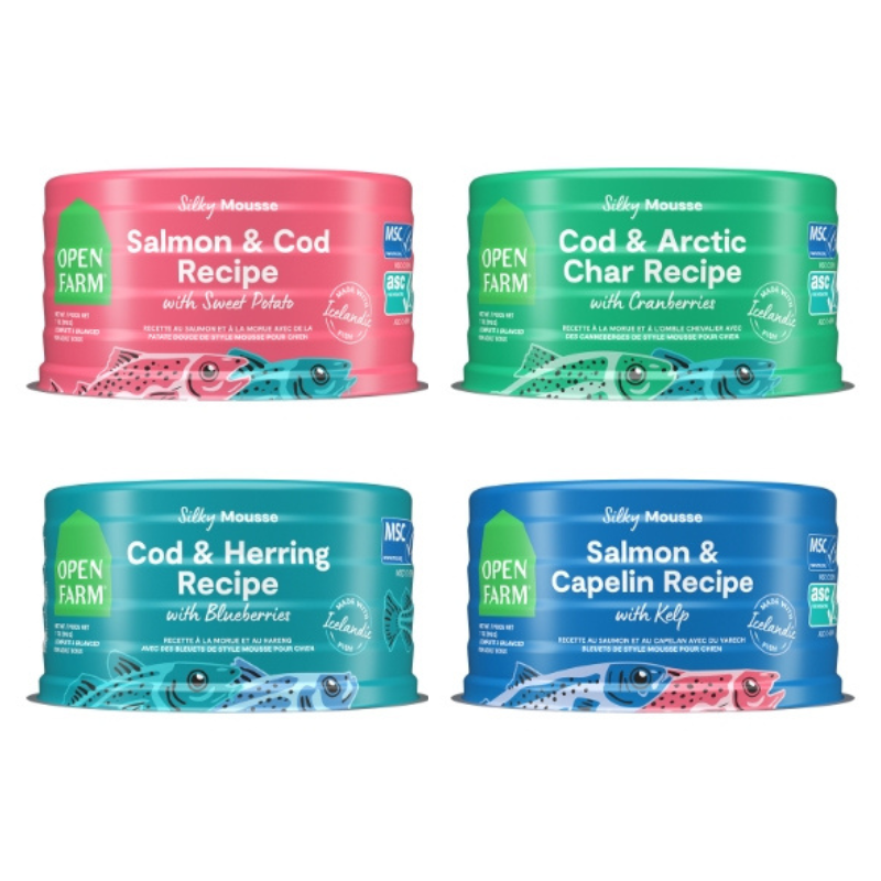 Open Farm Icelandic Fish Wet Food for Dogs 7oz