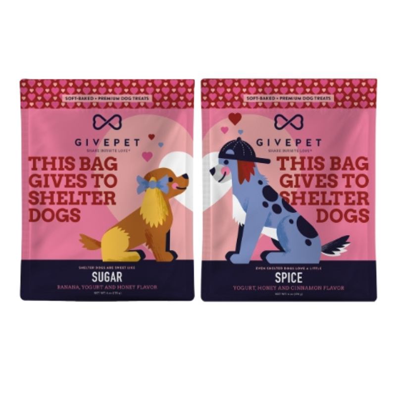 GIVEPET Soft Baked 6oz Premium Dog Treats