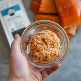 Oma's Pride Raw Frozen Ground Salmon 1lb