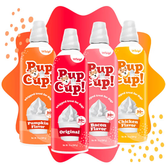 PupCup Whipped Treat for Dogs 13oz Canister