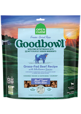 Open Farm Goodbowl Freeze-Dried Raw Topper Grass-Fed Beef Recipe