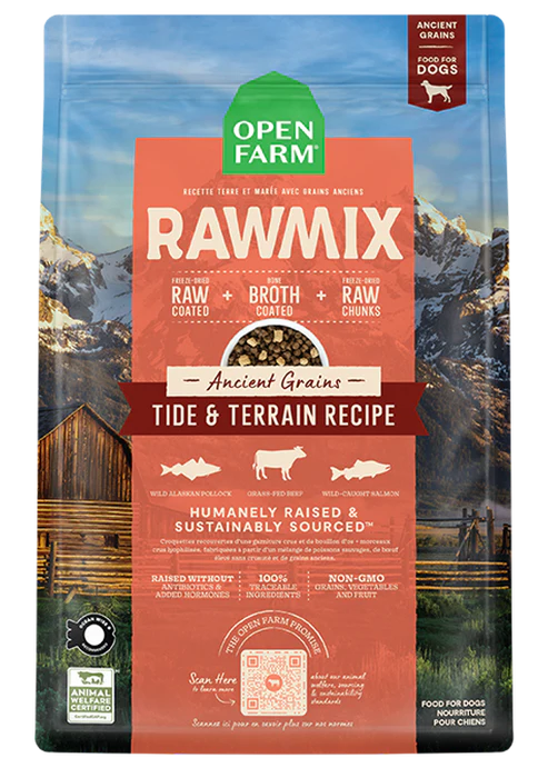 Open Farm RawMix Ancient Grains Tide & Terrain Dry Dog Food