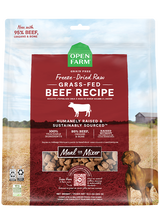 Open Farm Freeze-Dried Raw Grass-fed Beef Dog Food