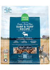 Open Farm Freeze-Dried Raw Surf & Turf Dog Food