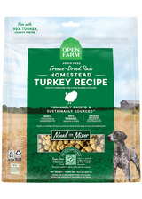 Open Farm Freeze-Dried Raw Homestead Turkey Dog Food