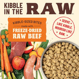 Primal Kibble in the Raw Beef Dog Food