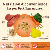 Primal Kibble in the Raw Beef Dog Food