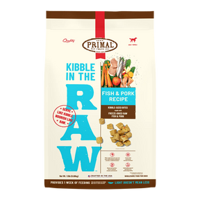 Primal Kibble in the Raw Fish & Pork Dog Food – Paw Naturals