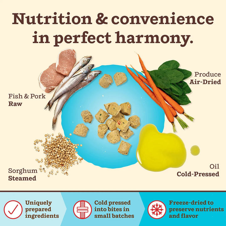 Primal Kibble in the Raw Fish & Pork Dog Food – Paw Naturals