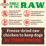 Primal Kibble in the Raw Small Breed Chicken Dog Food