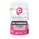 Nootie Progility Pre & Probiotics Soft-Chew Supplements for Dogs