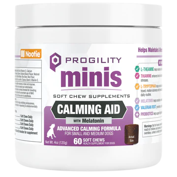 Nootie Progility Calming Aid Soft-Chew Supplements for Dogs
