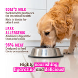 Rawz 96% Recipe with Goat Milk Canned Dog Food