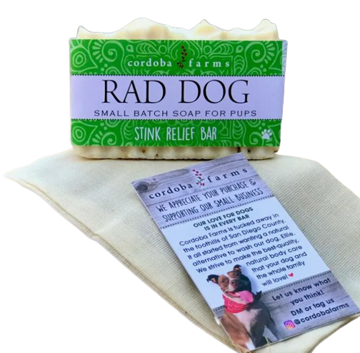 Cordoba Farms Rad Dog Stink Relief Bar