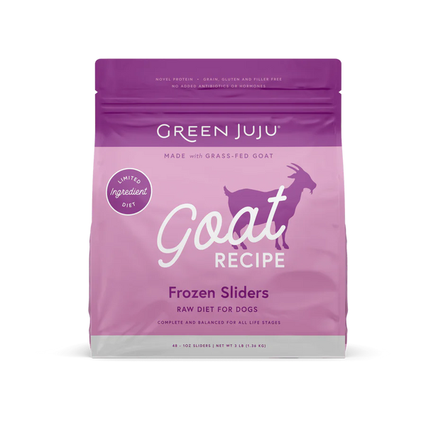 Green Juju Frozen Raw Food Diet Goat Recipe