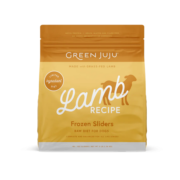 Green Juju Frozen Raw Food Diet Lamb Recipe