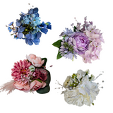 Sparky & Co Garden Party Flower Corsage Collar Accessory