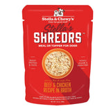 Stella & Chewy's Stella's Shredrs Wet Dog Food Pouches 2.8oz