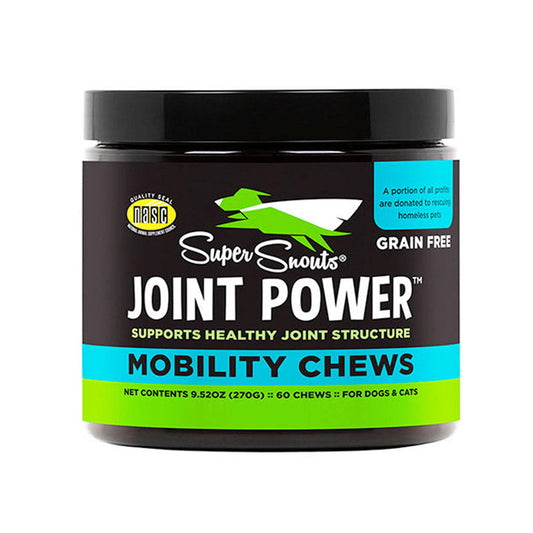 Super Snouts Joint Power Mobility Chews 60ct for Dogs & Cats