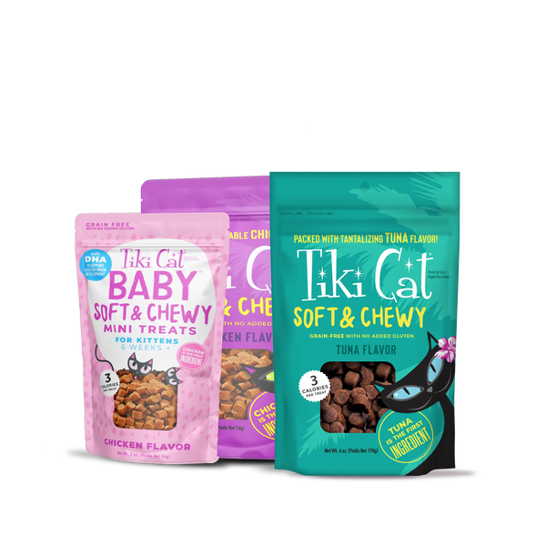 Tiki Cat Soft & Chewy Cat Treats