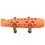 Messy Mutts Totally Pooched Stuff 'N Chew Bully and Chew Stick 10" Treat Holder