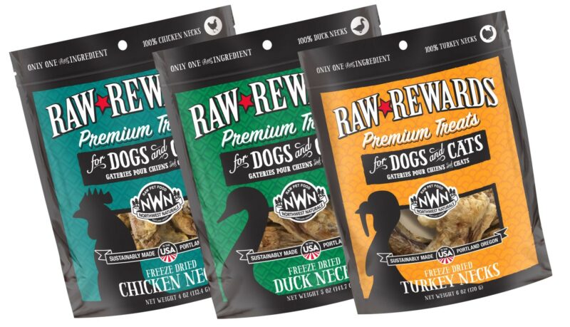 Northwest Naturals Freeze-Dried Poultry Necks For Dogs & Cats