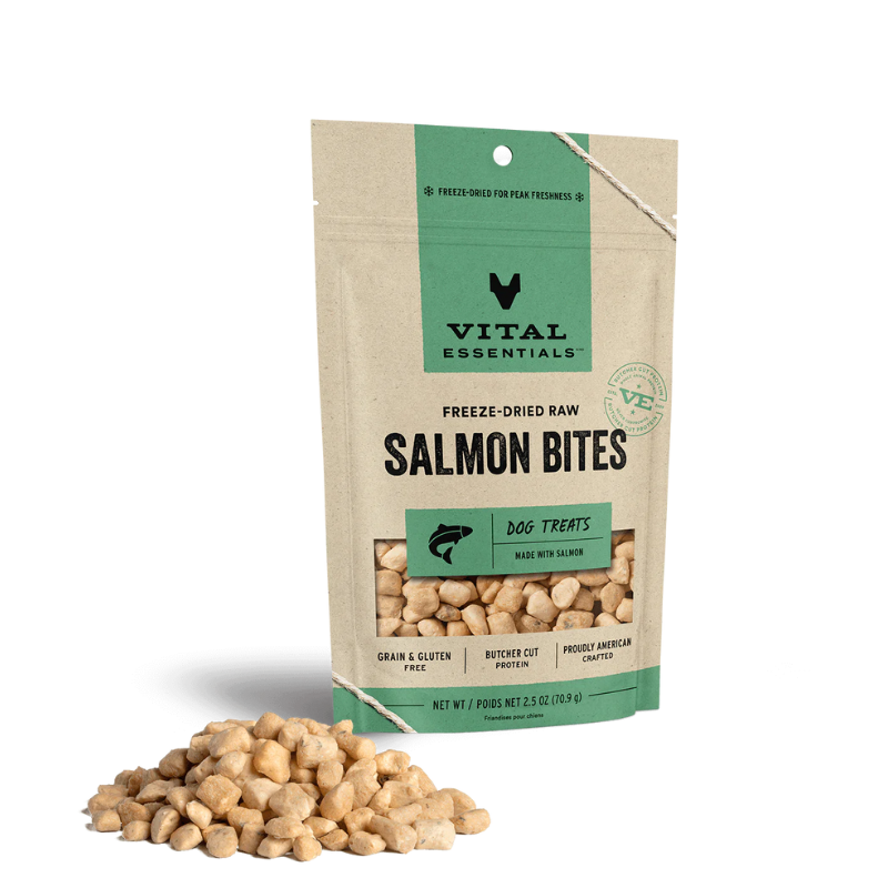 Vital Essentials Freeze-Dried Wild Alaskan Salmon Treat 2.5oz