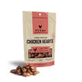 Vital Essentials Freeze-Dried Chicken Heart Dog Treats