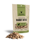 Vital Essentials Freeze-Dried Rabbit Bites Dog Treats